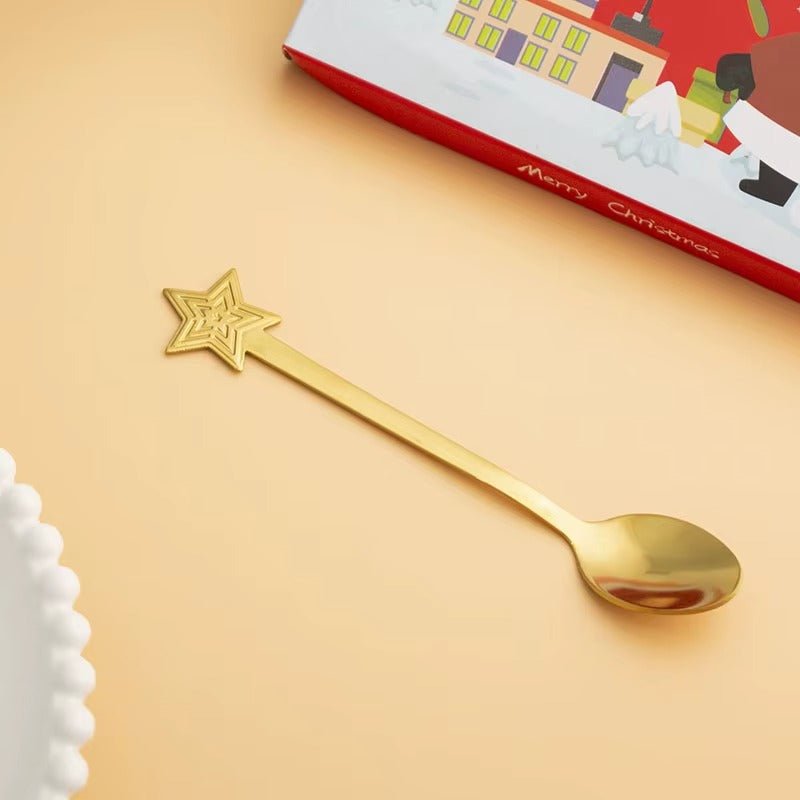 Merry Christmas - Festive - Best Holiday Stainless Speed Coffee Spoon Gift Set - 2025 - Image 14